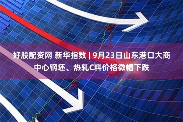 好股配资网 新华指数 | 9月23日山东港口大商中心钢坯、热轧C料价格微幅下跌